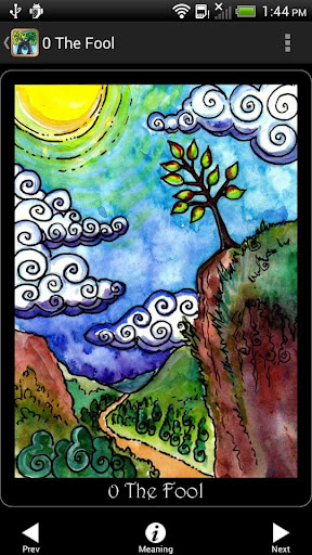 Screenshot of Tarot of Trees
