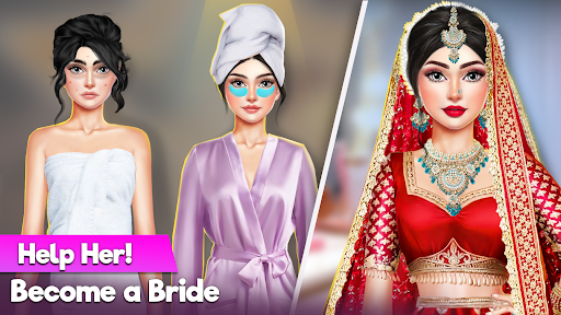Indian Fashion: MakeUp DressUp screenshot 6