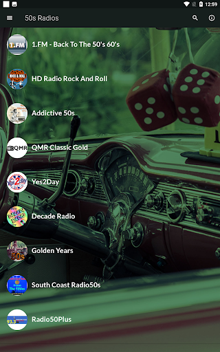 Android application 50s Music Radio Stations screenshort