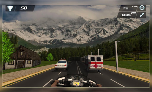 Moto Rider Traffic Challenge