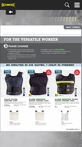 OccuNomix Safety Gear/Apparel Screenshot 3 - AppWisp.com