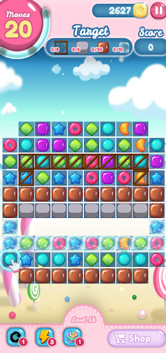 Android application Candy Swipe screenshort