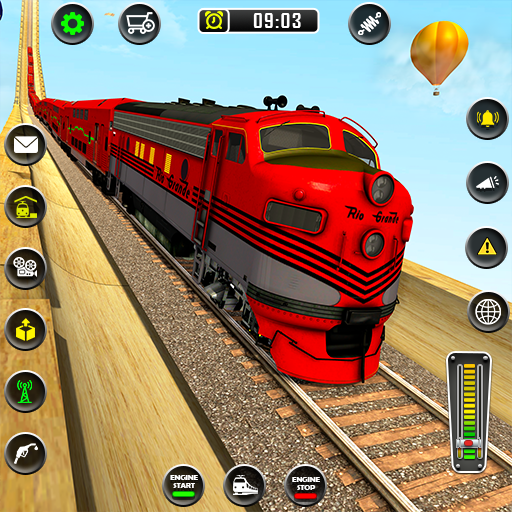 Mega Ramp Train Stunt Game 2.4 Icon