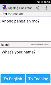 Tagalog English Translator Pro - Apps on Google Play