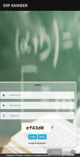 Android application ERP Kkwieer screenshort