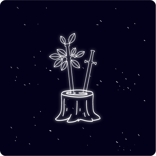 Living in The Dark Woods logo