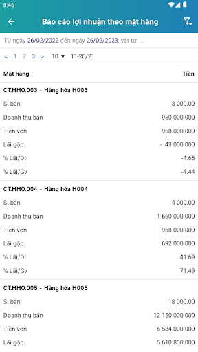 Tra cứu KQKD XSBRVT Screen 3