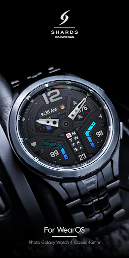 SH068 Watch Face, WearOS watch Screen 2