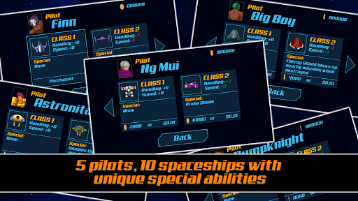 Missile Escape: Space Screen 2