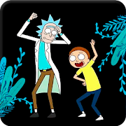 Cartoon Cool Rick Funny Cute Live Water Effects