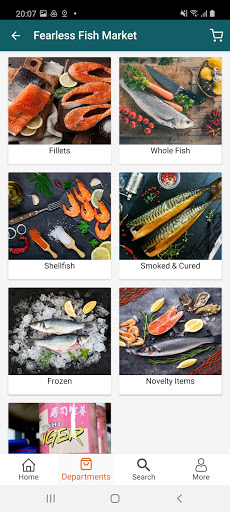 Fearless Fish Market Screen 2