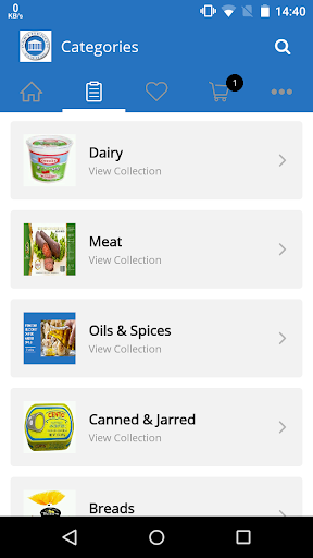 Parthenon Foods Screen 2