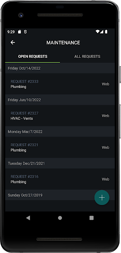 Leaf Living Resident App Screen 3