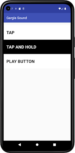 Gargle Sound Screen 3