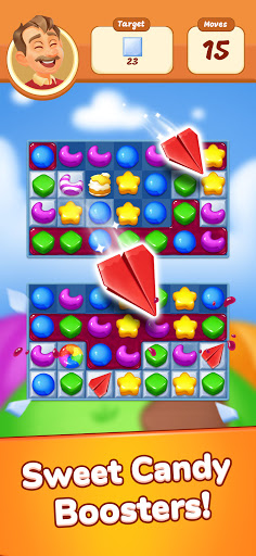 Match 3 Game - Candy Blast androidhappy screenshots 2