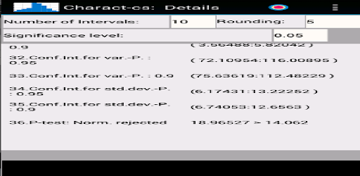Applied Statistics-histograms Screen 2