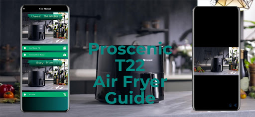 Proscenic T22 Air Fryer-Guide Screen 3