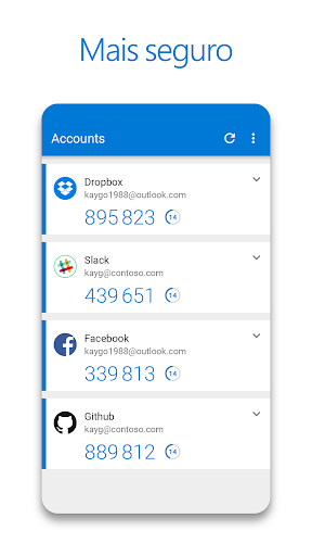 Microsoft Authenticator screenshot 3