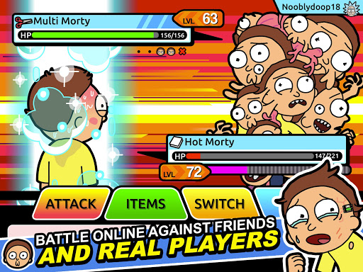 Rick and Morty: Pocket Mortys screenshots 9