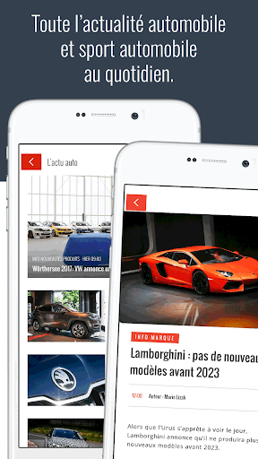 Android application Sport Auto screenshort