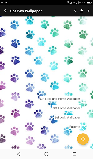 Cat Paw Wallpaper