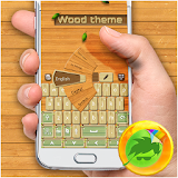 Wood Theme Keyboard icon