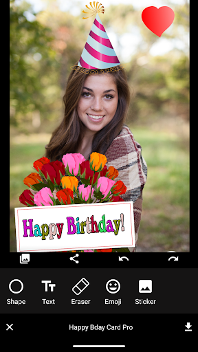 Happy Bday Card Pro Screen 3