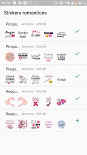 Stickers de amor para WhatsApp 💕 - WASticker Screenshot