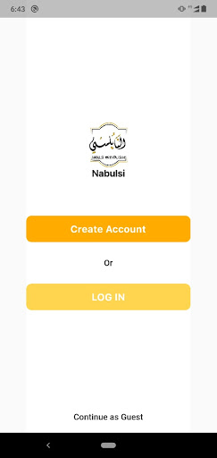 Android application Nabulsi Market screenshort