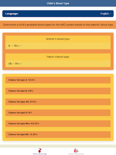 Blood Type Connection Screen 3
