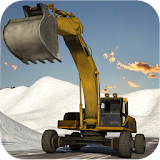 Modern Excavator Crane Operator: Snow Rescue Mania icon