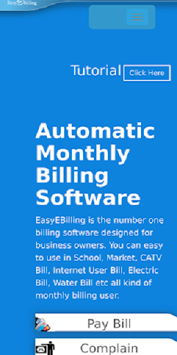 EasyEBilling Screen 2