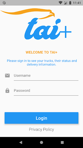 Android application TAI+ screenshort