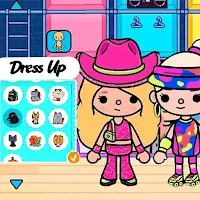 Toca Boca Barby ASMR Dress up