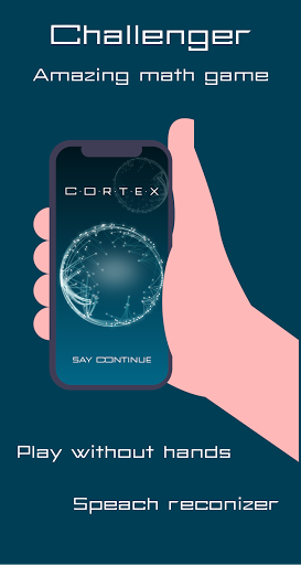 Android application Cortex: Speech Math Game screenshort