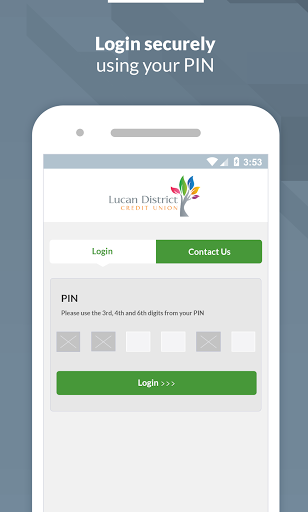 Android application Lucan Credit Union screenshort