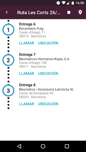 IsiRutas Screen 3