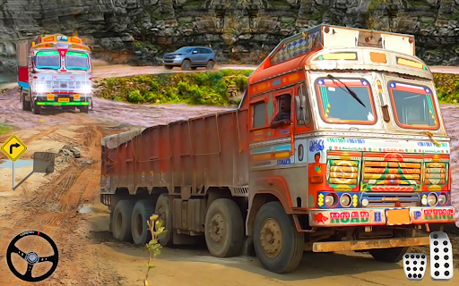 Android application Indian Heavy Cargo Truck Game screenshort