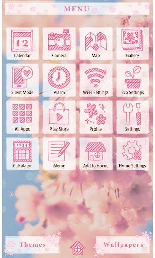 icon & wallpaper-Sakura Sky- Screen 3