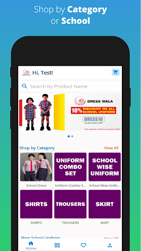 Android application Dresswala screenshort