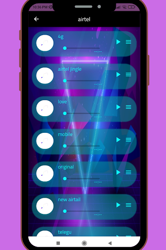 Ringtones for Android phones Screen 2