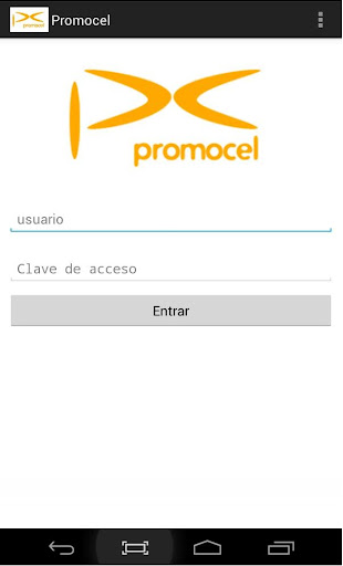 Android application PromocelMX screenshort