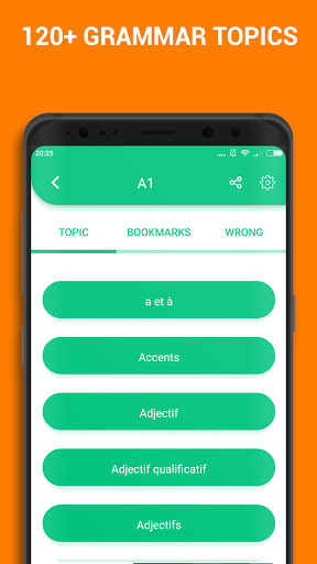 Learn French Beginner Grammar Screenshot 1 - AppWisp.com