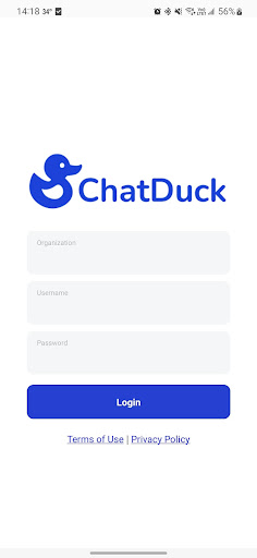 Android application ChatDuck screenshort