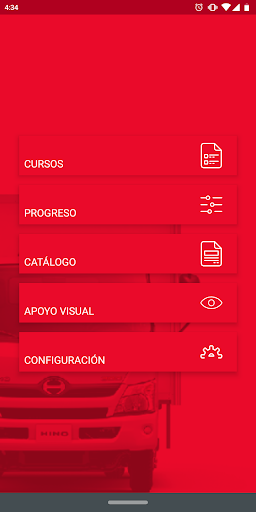 Capacitación e-learning Hino Screen 2