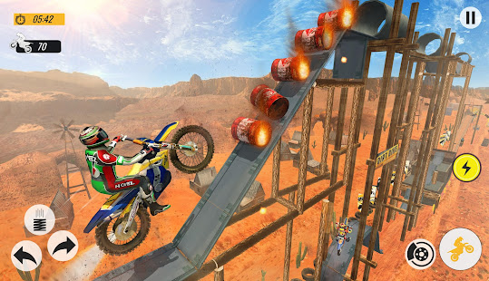 Moto Bike Racing Stunts Game 14.9 screenshots 2