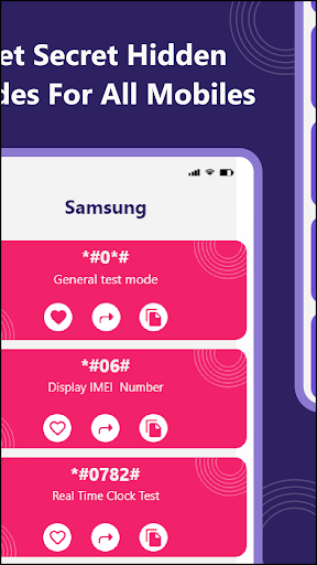 Secret Mobile Codes & Tricks Screen 3