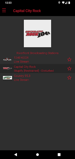 Capital City Rock 104.5 FM Screen 2
