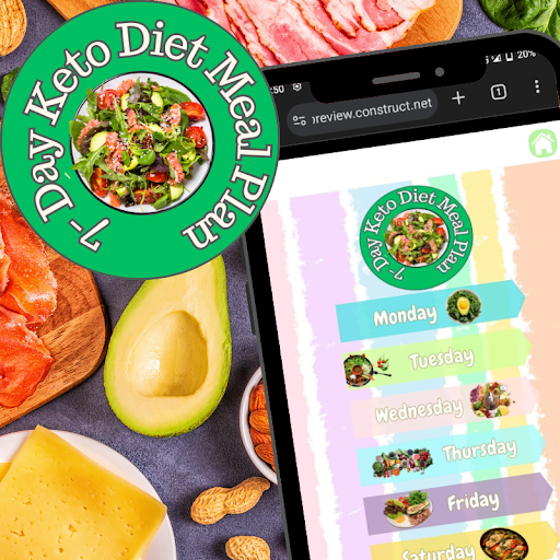 7-Day Keto Diet Meal Plan Screen 3