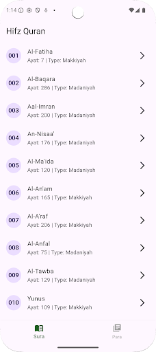App preview